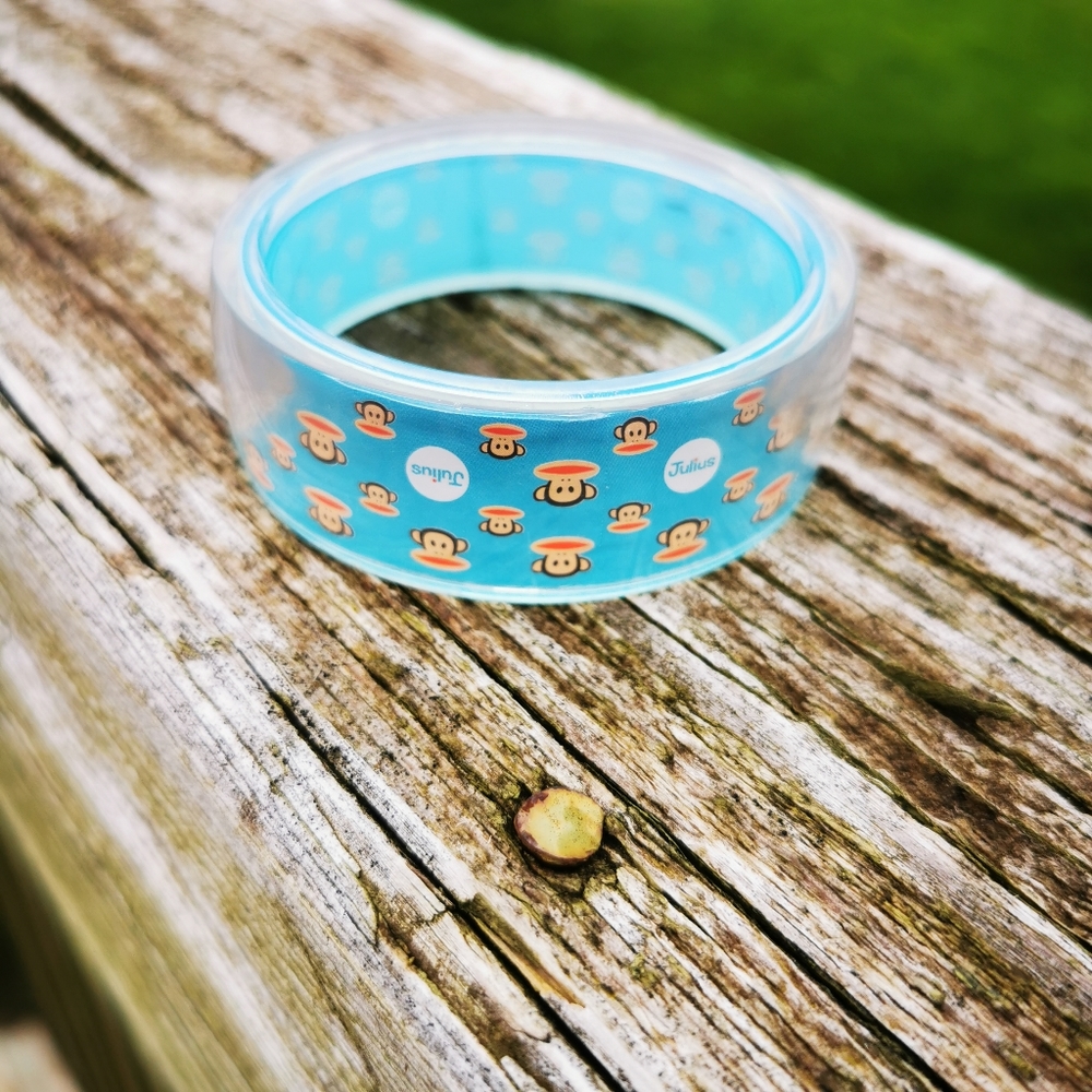 Paul Frank Julius the Monkey Plastic Child's Bracelet ~ 2012 for McDonalds